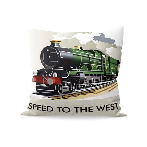Speed To The West Cushion