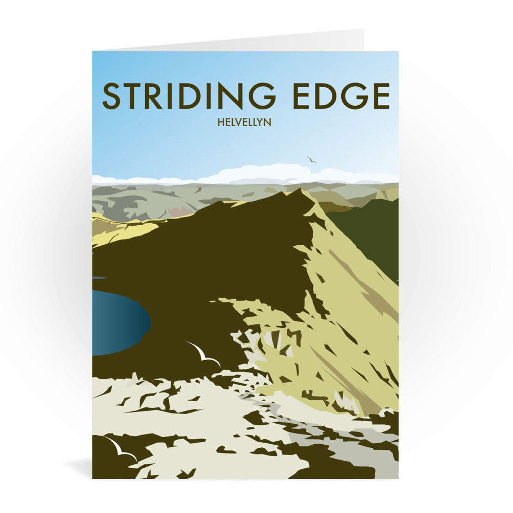 Helvellyn Edge, Lake District Greeting Card