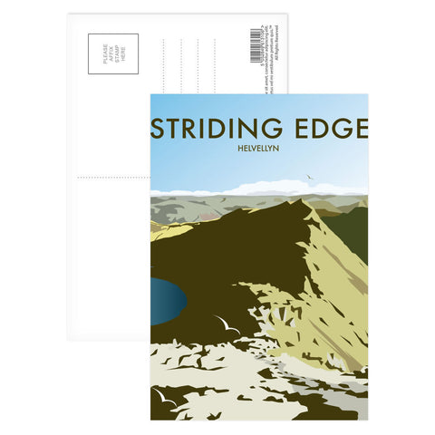Helvellyn Edge, Lake District Postcard Pack of 8