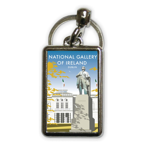 National Gallery Metal Keyring