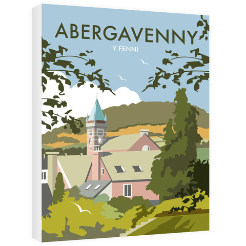 Abergavenny, South Wales - Canvas