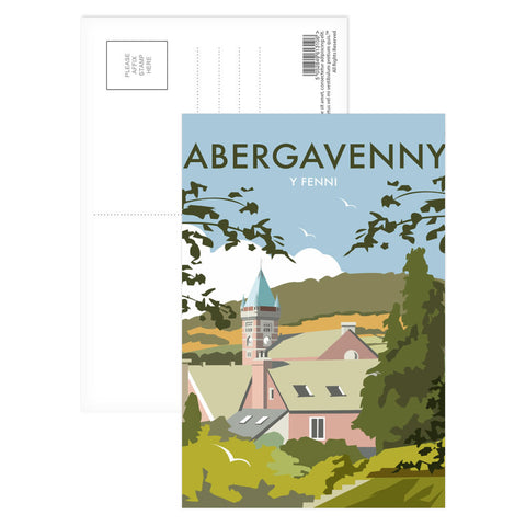 Abergavenny Postcard Pack of 8