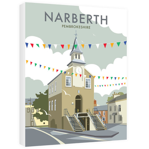 Narberth, South Wales - Canvas