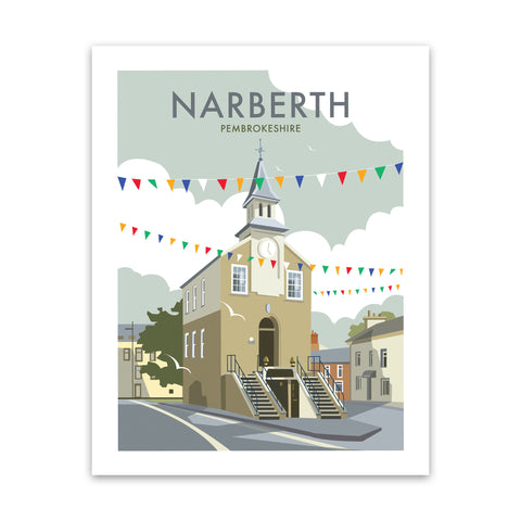 Narberth Art Print