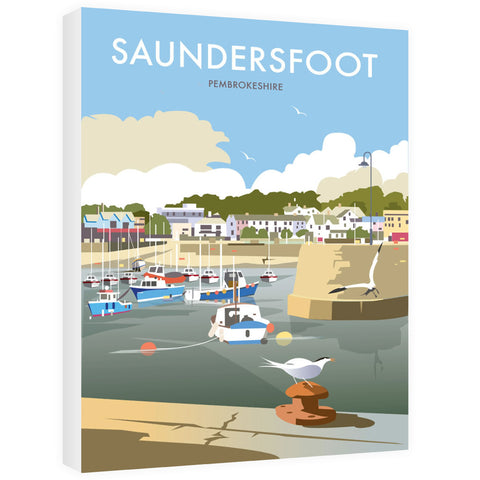 Saundersfoot, South Wales - Canvas