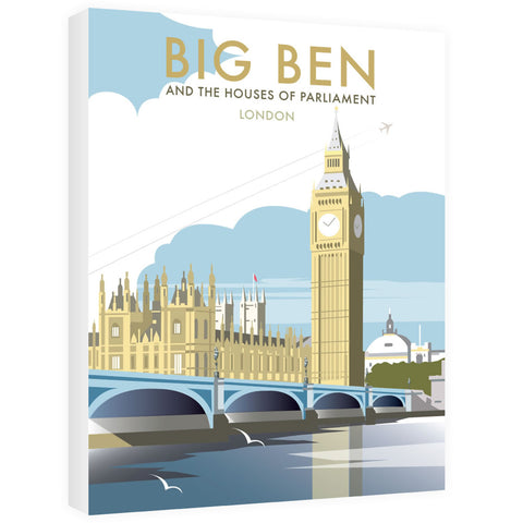 Big Ben and the Houses of Parliament - Canvas