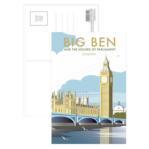 Big Ben Postcard Pack of 8