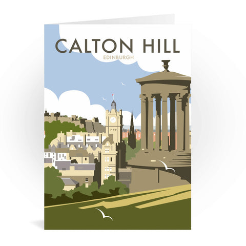 Calton Hill Greeting Card