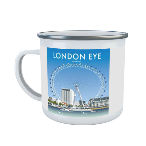 London Eye Enamel Mug