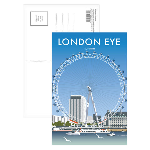 London Eye Postcard Pack of 8