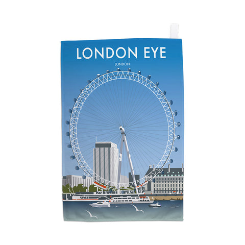London Eye Tea Towel