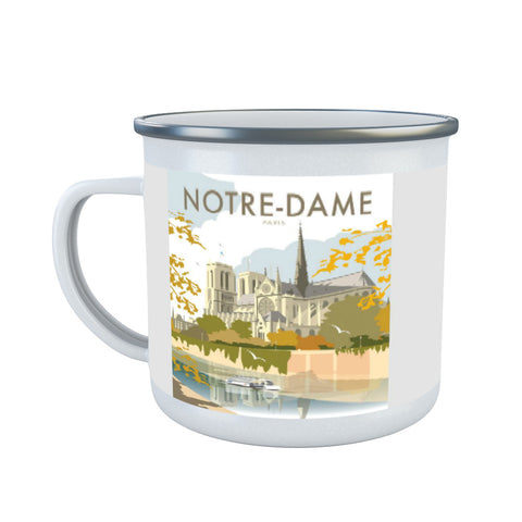 Notre Dame Enamel Mug