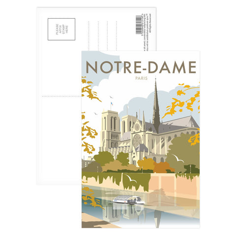 Notre Dame Postcard Pack of 8