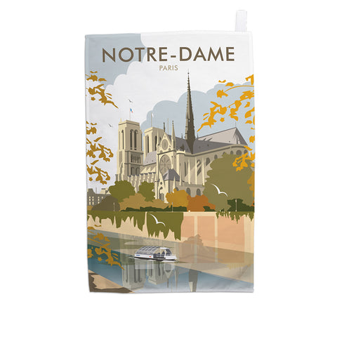 Notre Dame Tea Towel