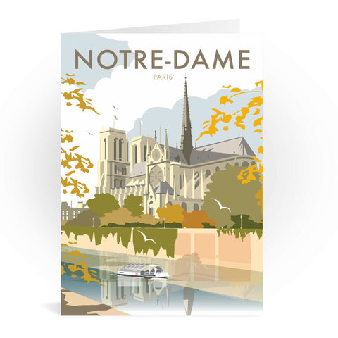 Notre Dame Greeting Card