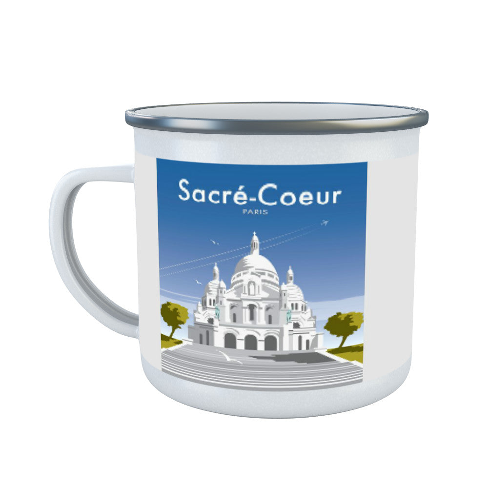 Sacre Coure Enamel Mug
