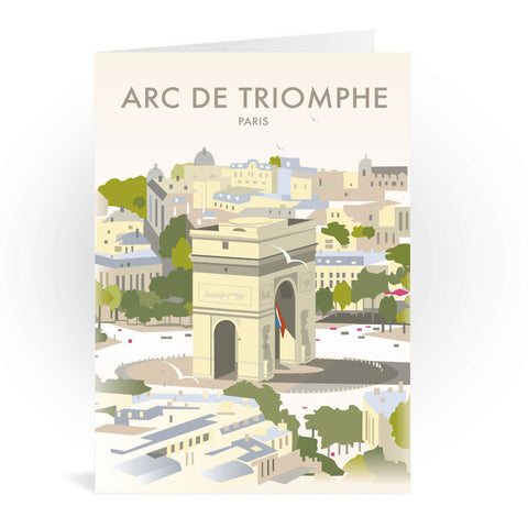 Arc De Triomphe Greeting Card