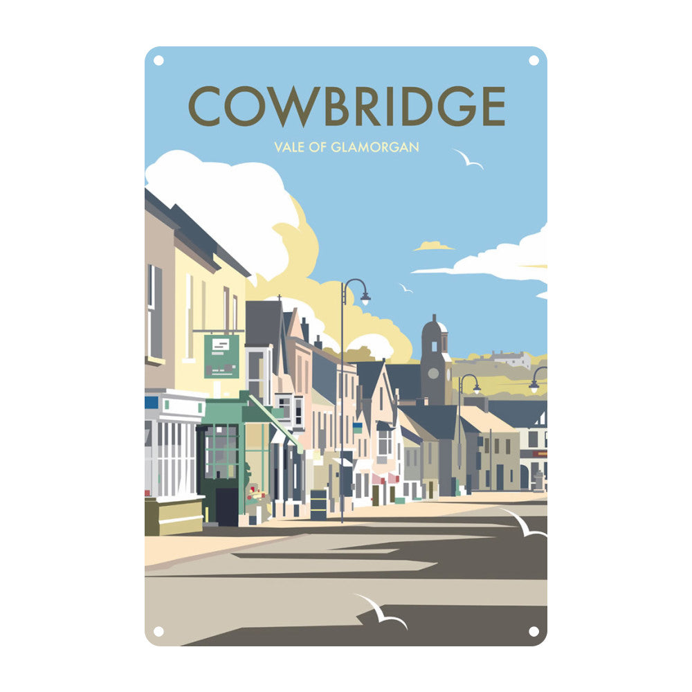 Cowbridge Metal Sign – Dave Thompson Art