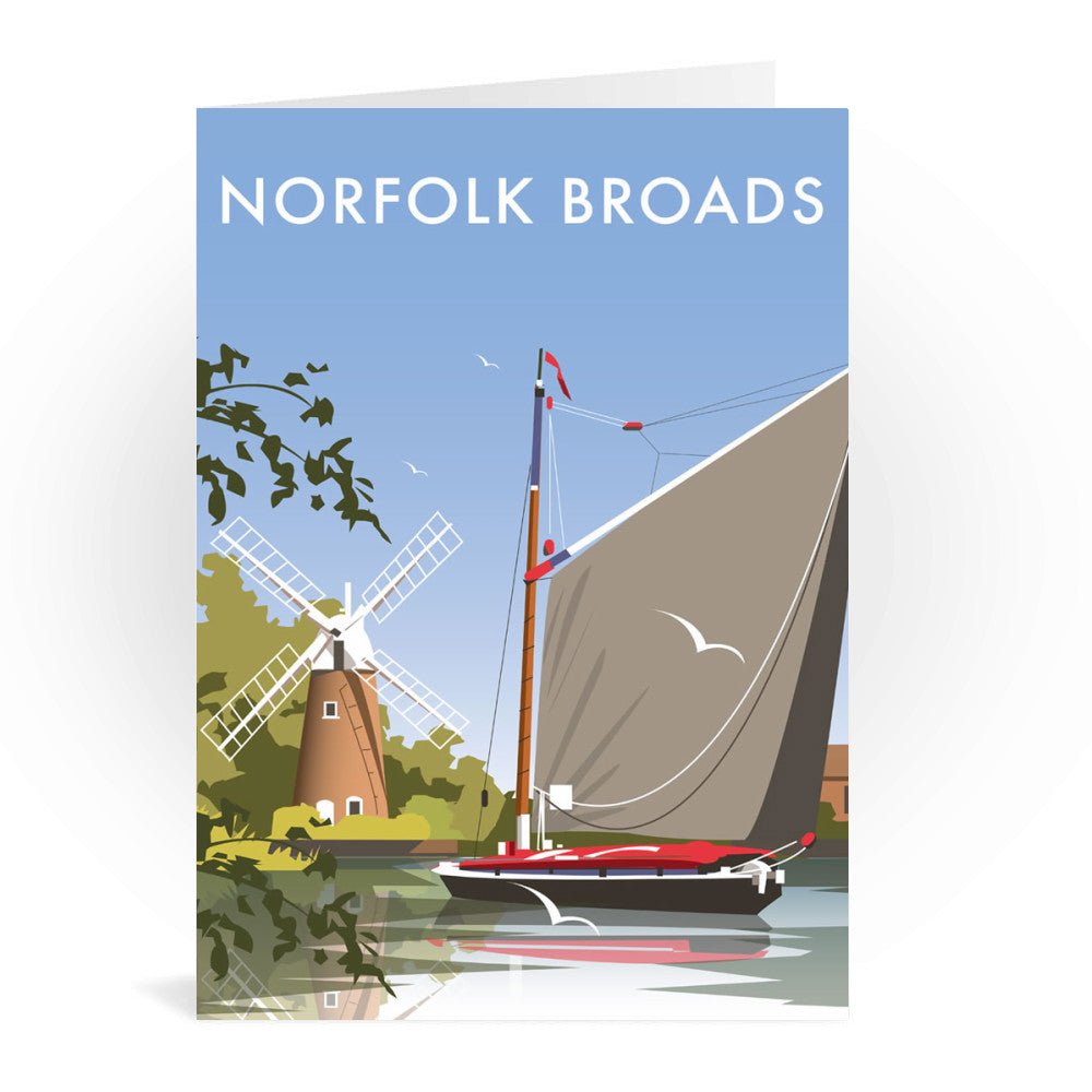 Norfolk Broads Greeting Card