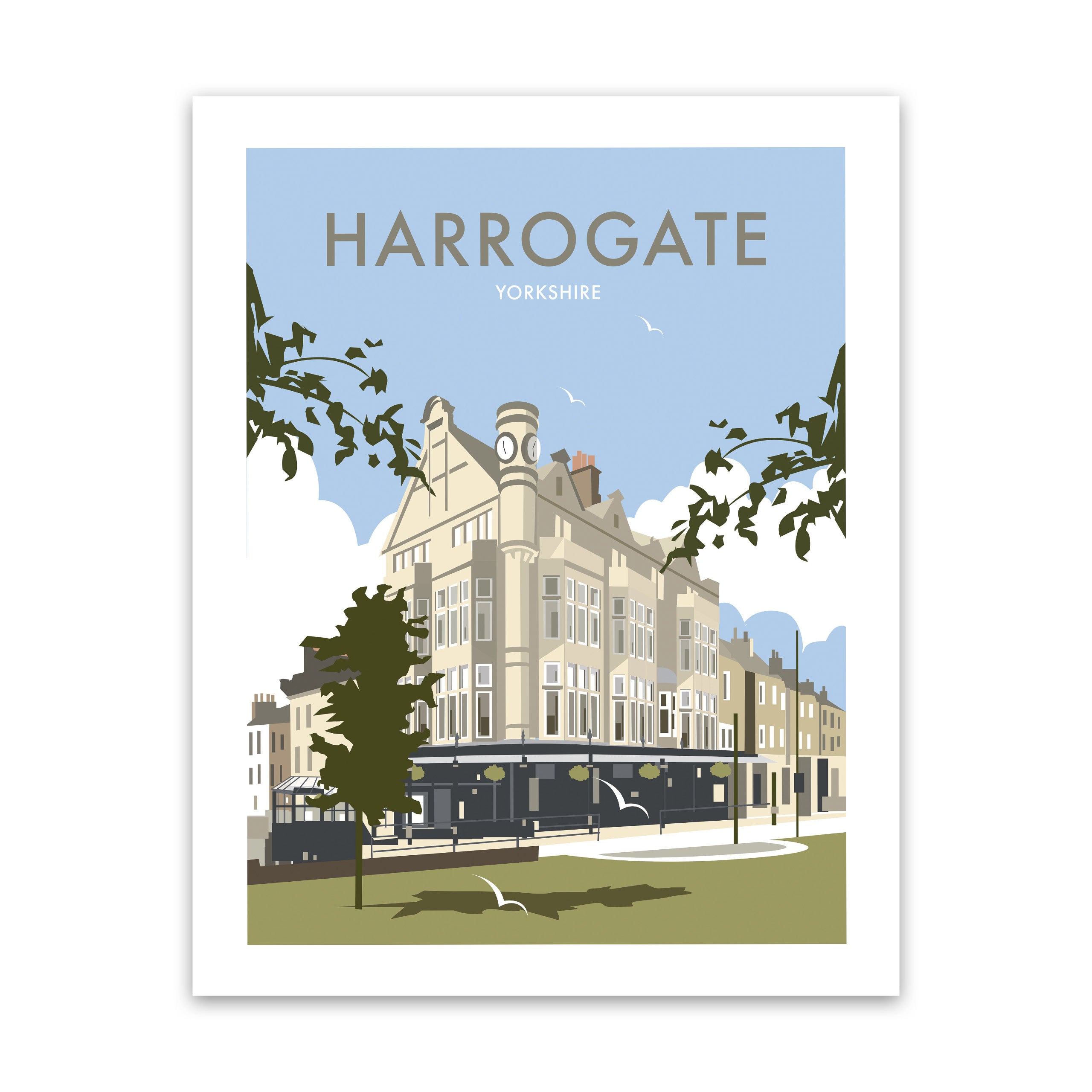 Harrogate Art Print – Dave Thompson Art