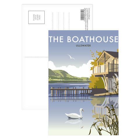 Ullswater Boathouse Postcard Pack of 8