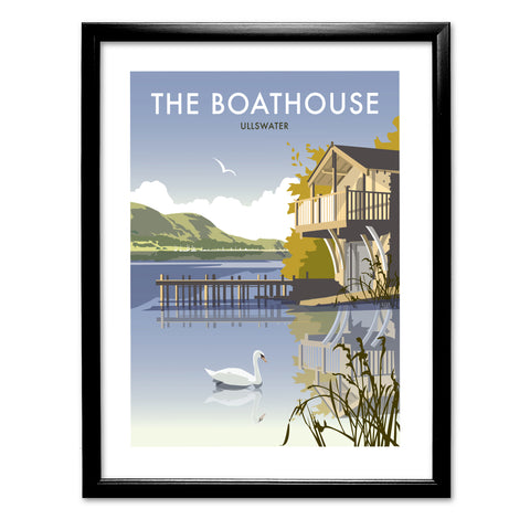 Ullswater Boathouse Art Print