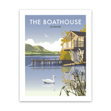 Load image into Gallery viewer, Ullswater Boathouse Art Print

