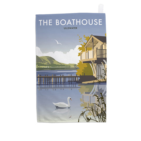 Ullswater Boathouse Tea Towel
