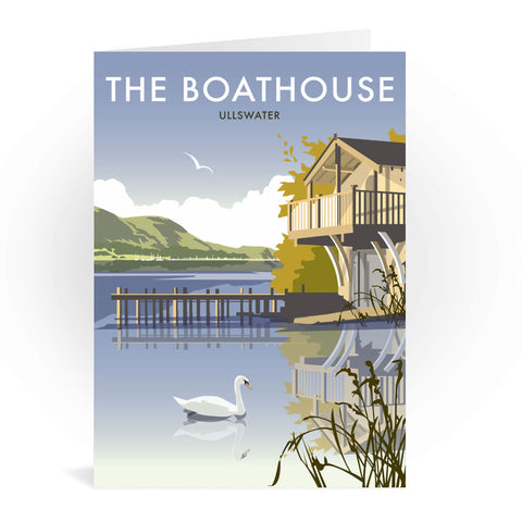 Ullswater Boathouse Greeting Card