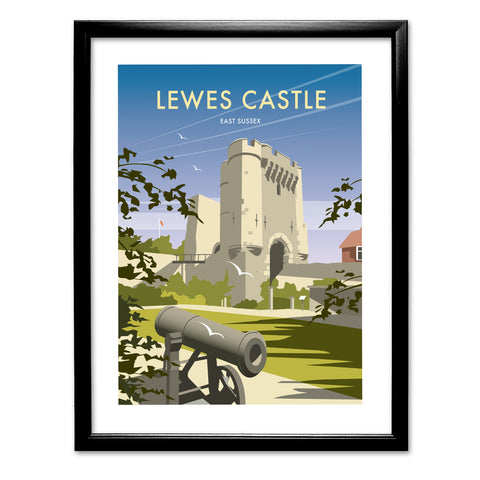 Lewes Castle Art Print