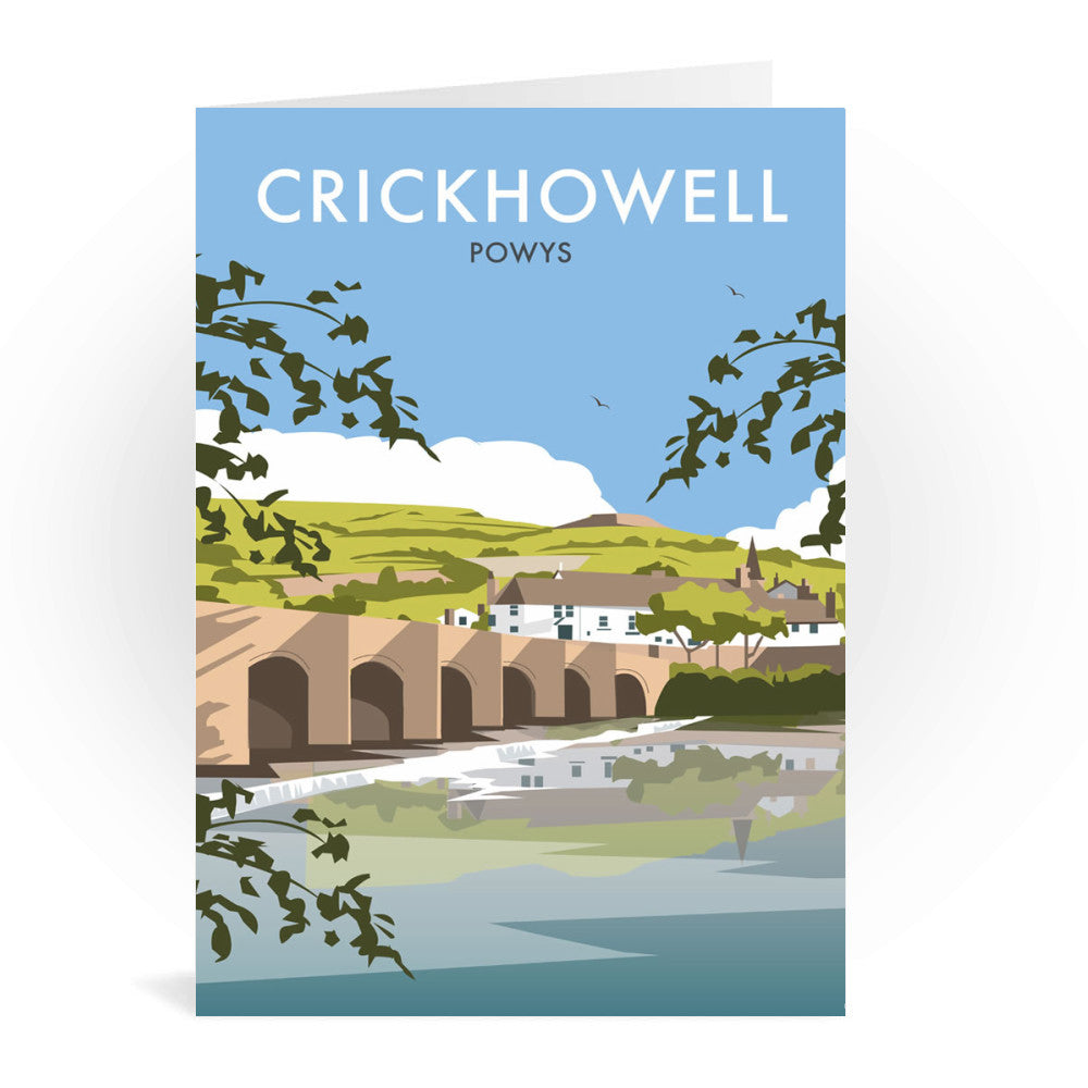 Crickhowell Greeting Card