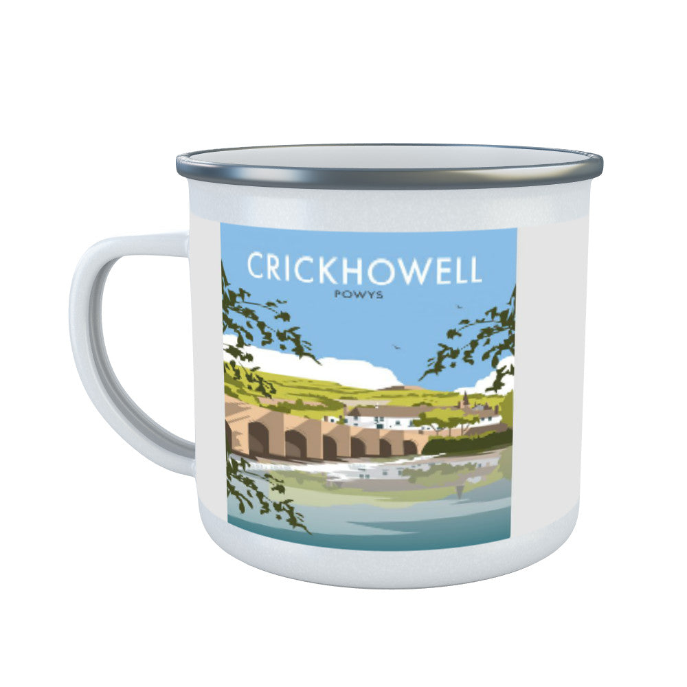 Crickhowell Enamel Mug