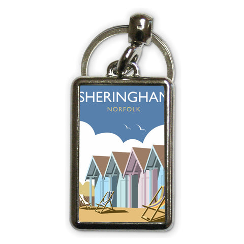 Sheringham Metal Keyring