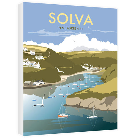 Solva, South Wales - Canvas
