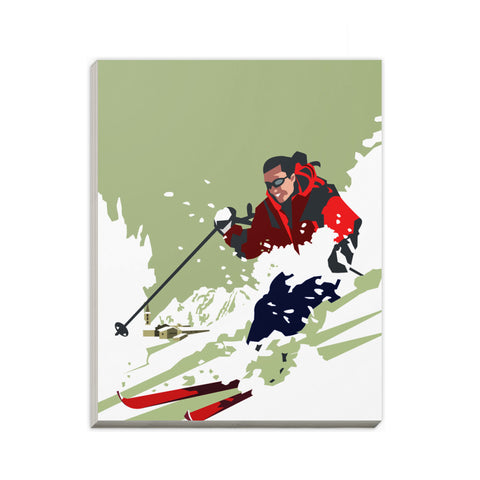 Skier A6 Notepad