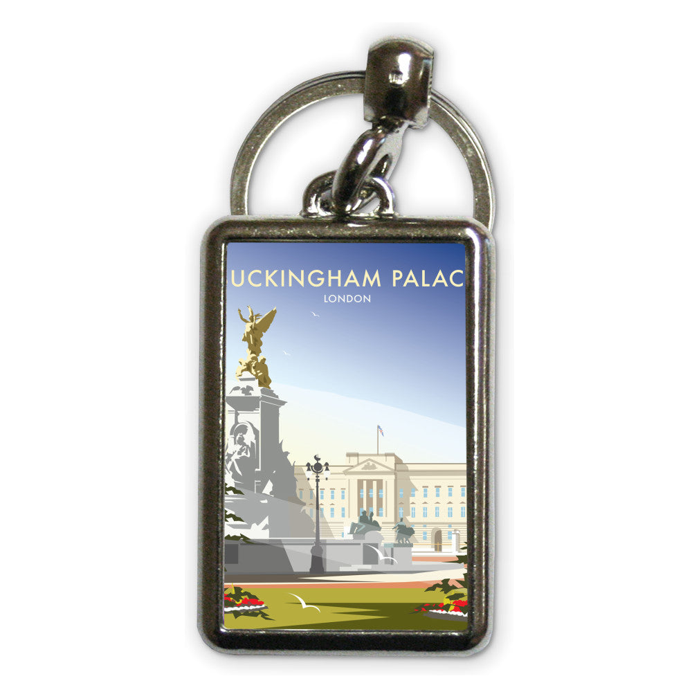 Buckingham Palace Metal Keyring