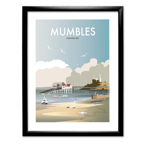 Mumbles Art Print