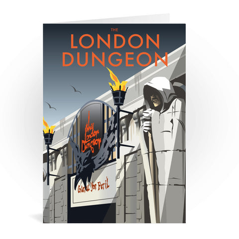 London Dungeon Greeting Card