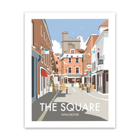 The Square Art Print