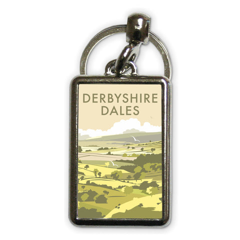 Derbyshire Dales Metal Keyring