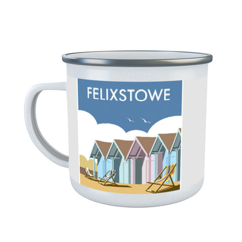 Felixstowe Enamel Mug