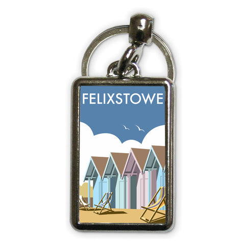 Felixstowe Metal Keyring