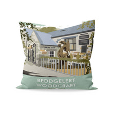 Load image into Gallery viewer, Beddgelert Woodcraft Cushion
