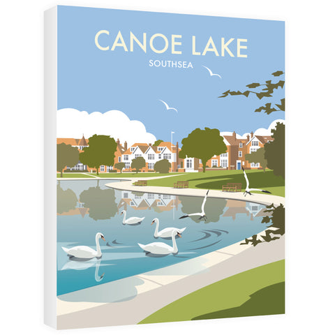 Canoe Lake, Southsea Canvas