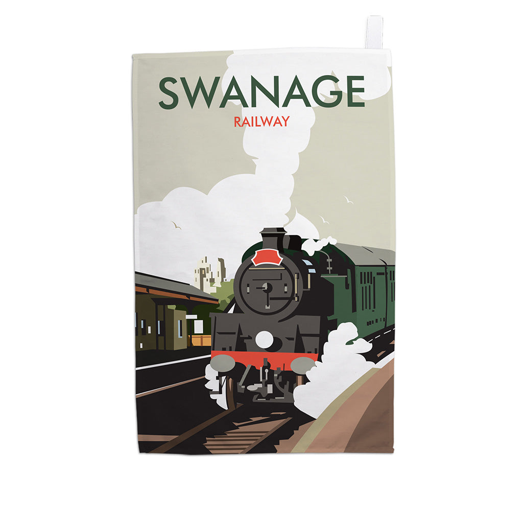 Swanage Railway Tea Towel