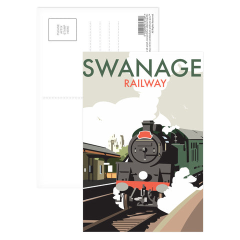 Swanage Railway Postcard Pack of 8
