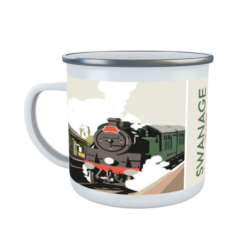 Swanage Railway Enamel Mug