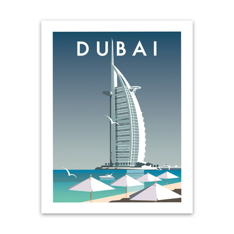 Dubai Art Print