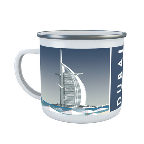 Dubai Enamel Mug