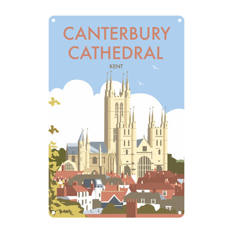 Canterbury Cathedral Metal Sign
